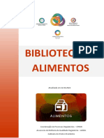 Biblioteca de Alimentos