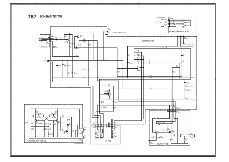 Ibanez TS7 Tube Screamer Schematic | PDF