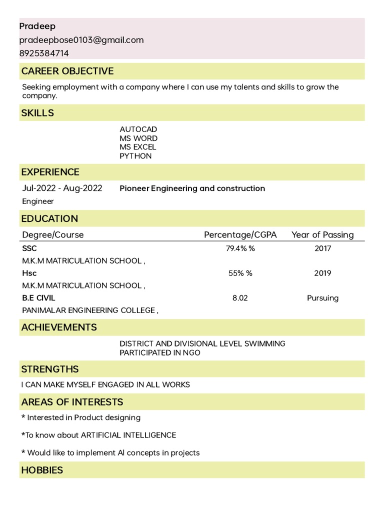 Design For Residential Building | PDF