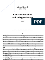 Mircea Basarab: Concerto For Oboe and String Orchestra