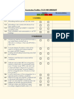 Temporary Construction Facilities HSE Checklist