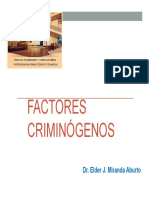Factores Criminogenos