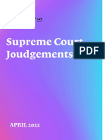 April SC Judgements