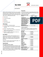 Fosroc Nitoflor SL1000: Uses Properties