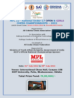 MPL 32nd National Under-17 Chess Championships