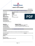 Paint Safety Data Sheet Highlights Key Info