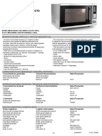 Ficha Tecnica de Producto Product Data Sheet: Descripción Del Artículo - Article Description