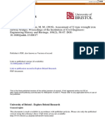 Assessing capacity of old U-frame railway bridges using FEA