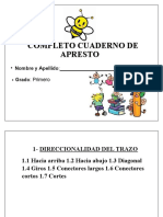 1° APRESTAMIENTO PDF - TRABAJAMOS-LA-GRAFOMOTRICIDAD Prof Lina Martinez