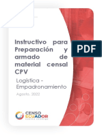 Instructivo de Armado de Material Censal - Censo Nacional - V1 - Actual