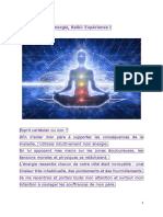 Energie, Reiki, Expérience