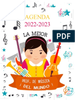Agenda de Maestra de Música 2022-2023
