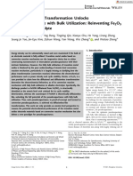 Energy Environ Materials - 2021 - Dong - Diffusionless Like Transformation Unlocks Pseudocapacitance With Bulk