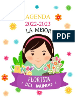 Agenda para Florista 2022-2023