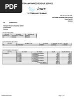 Botswana Unified Revenue Service: Tax Compliance Summary