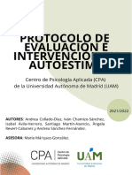 Protocolo de Evaluación e Intervención en Autoestima (CPA-UAM)