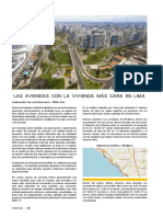 Las Avenidas Con La Vivienda Más Cara en Lima