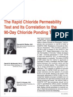 The Rapid Chloride Permeability Test and Its Correlation To The 90-Day Chloride Ponding Test