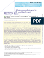 Medial Temporal Lobe Connectivity and Its Associations With Cognition in Early Alzheimer's Disease
