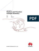 5G RAN6.1 Feature and Function Change Summary