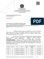 1o BIS solicita recursos para estágios