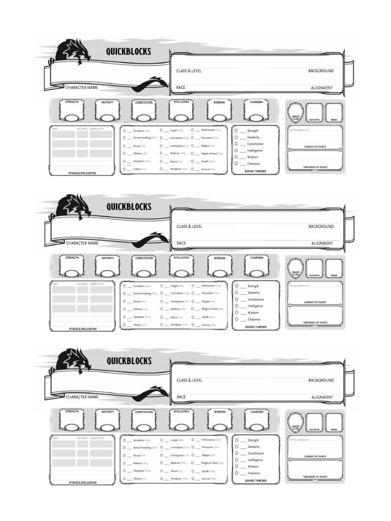 NPC Cards | PDF