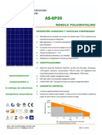 Ficha Técnica Panel IGLOO 320 W Policristalino 72 Celdas