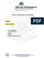 Decretos e nomeação no Diário Oficial