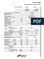 B-C13 TE3A engine specs