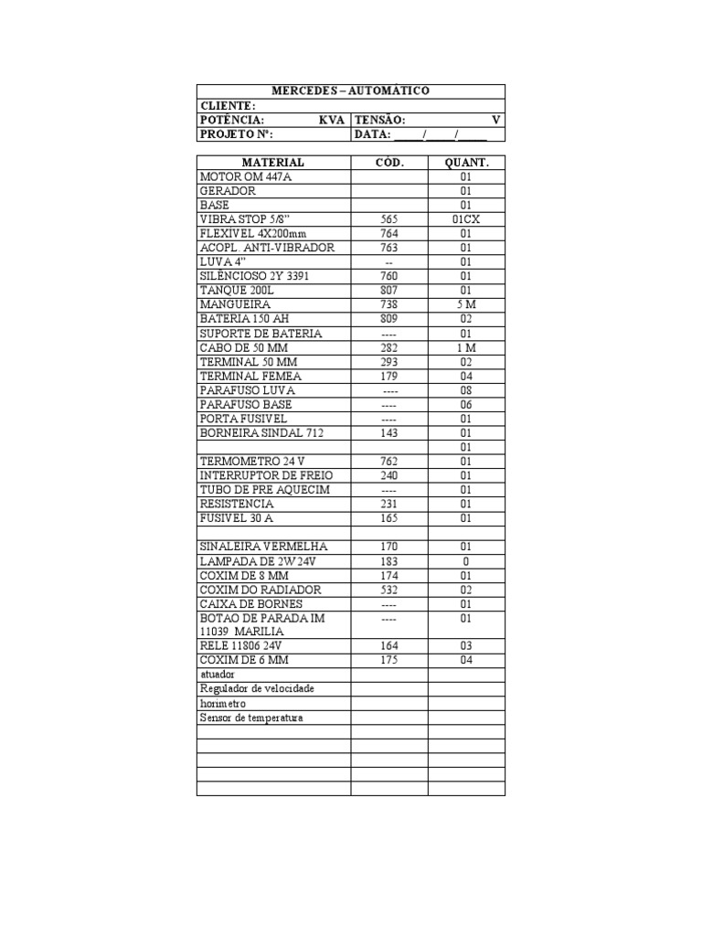 Mercedes Auto 447a | PDF