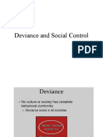Understanding Deviance and Social Control