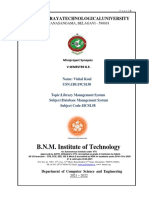 B.N.M. Institute of Technology: Visvesvarayatechnologicaluniversity
