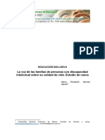 La Voz de Las Familias de Personas Con Discapacidad