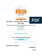 30 Días - Cambia de Hábitos, Cambia de Vida