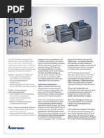 Intermec pc43t Pc43ta101eu302 User Manual