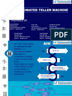 Automated Teller Machine Prepared by