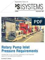 Rotary PD Pump Inlet Pressure Requirements