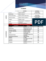 2º Grado: Colegio San Marcos