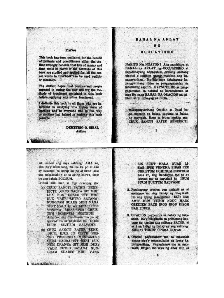 Banal Na Aklat NG Occultismo | PDF