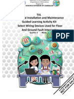 Eim10 - q3 - wk1 - Select Wiring Device For Floor and Ground Fault Circuit Interrupter - v1