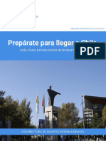 Prepárate para Llegar A Chile - Guía Estudiantes Internacionales 2022-2