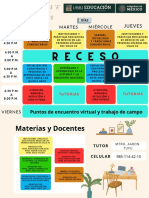 Horario Semanal 3 e (Grupo 5)