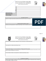 Instituto Politécnico Nacional: Escuela Superior de Física Y Matemáticas