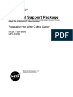 Technical Support Package: Reusable Hot-Wire Cable Cutter