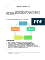 Técnicas de Observación