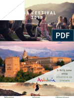 Yoga Festival in Alhambra de Granada