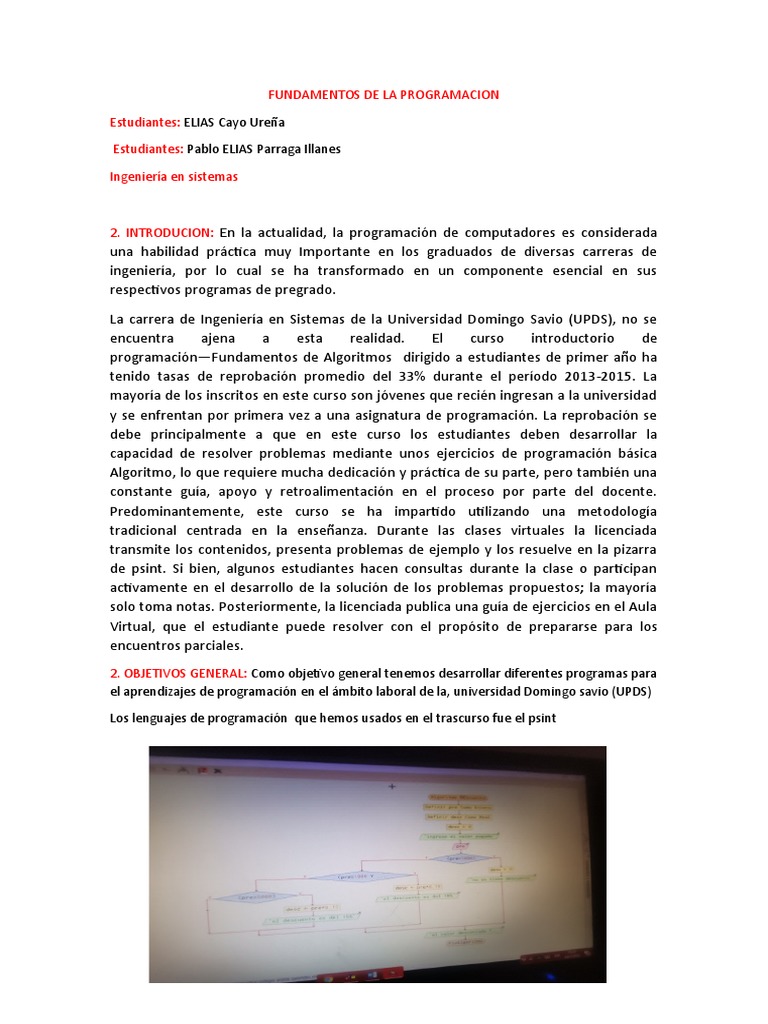 Proyecto Final | PDF | Programación de computadoras | Lenguaje de ...