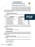 Seguridad Ciudadana Acta N°001 Sesion Ordinaria Codisec I