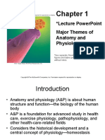 Lecture Powerpoint Major Themes of Anatomy and Physiology