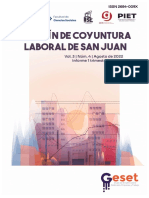 Boletín de Coyuntura Laboral de San Juan
